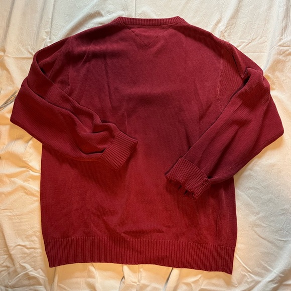 Red Tommy Hilfiger Knit Sweater - Picture 4 of 7